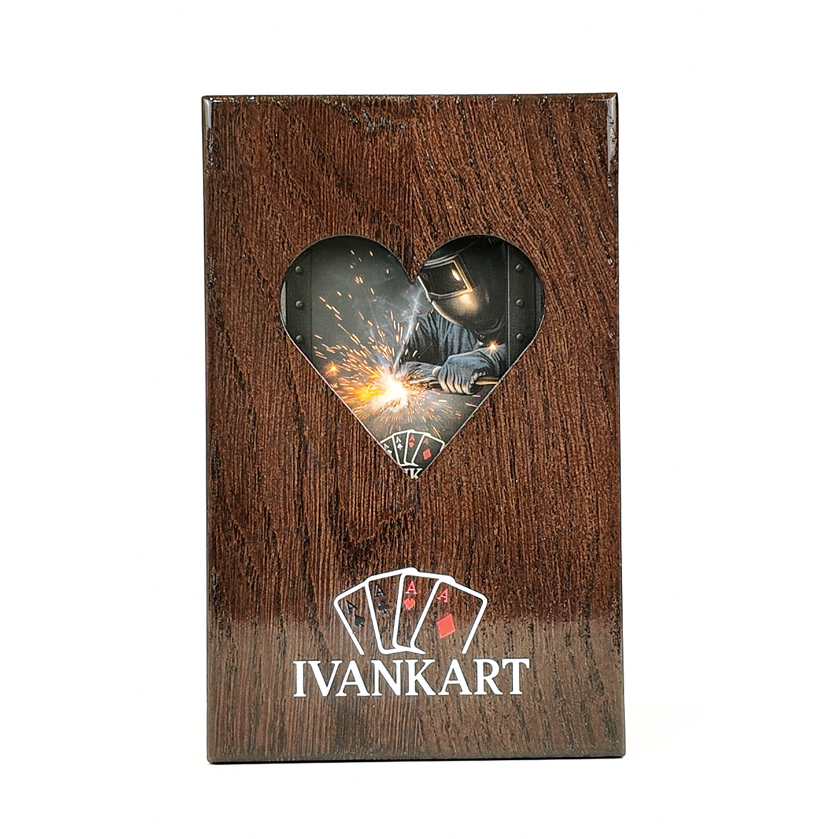 Electrician Collector Set Oak Case Wenge + Metal Deck by Ivankart