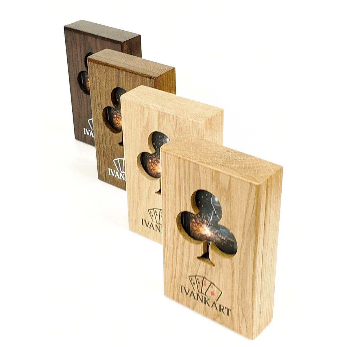 Ductfitter Collector Set Oak Case Walnut + Metal Deck by Ivankart