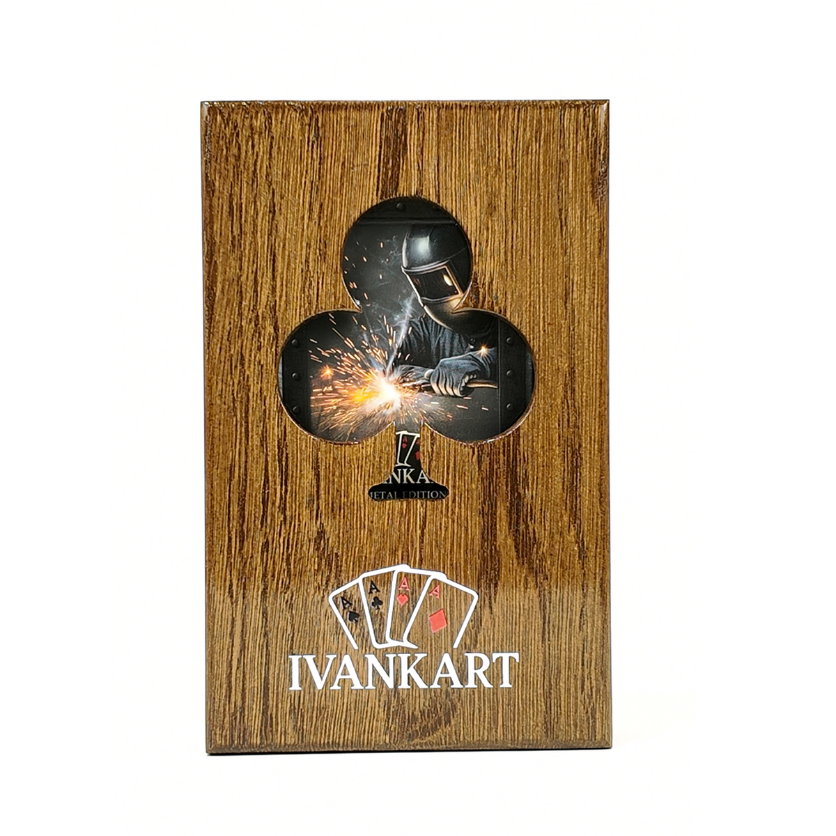 Ductfitter Collector Set Oak Case Walnut + Metal Deck by Ivankart