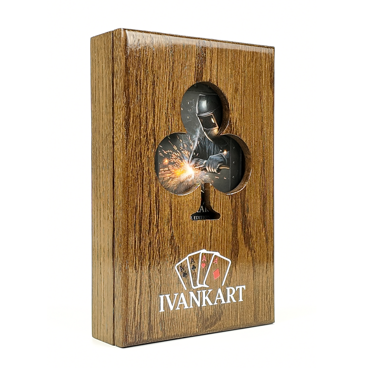 Ductfitter Collector Set Oak Case Walnut + Metal Deck by Ivankart