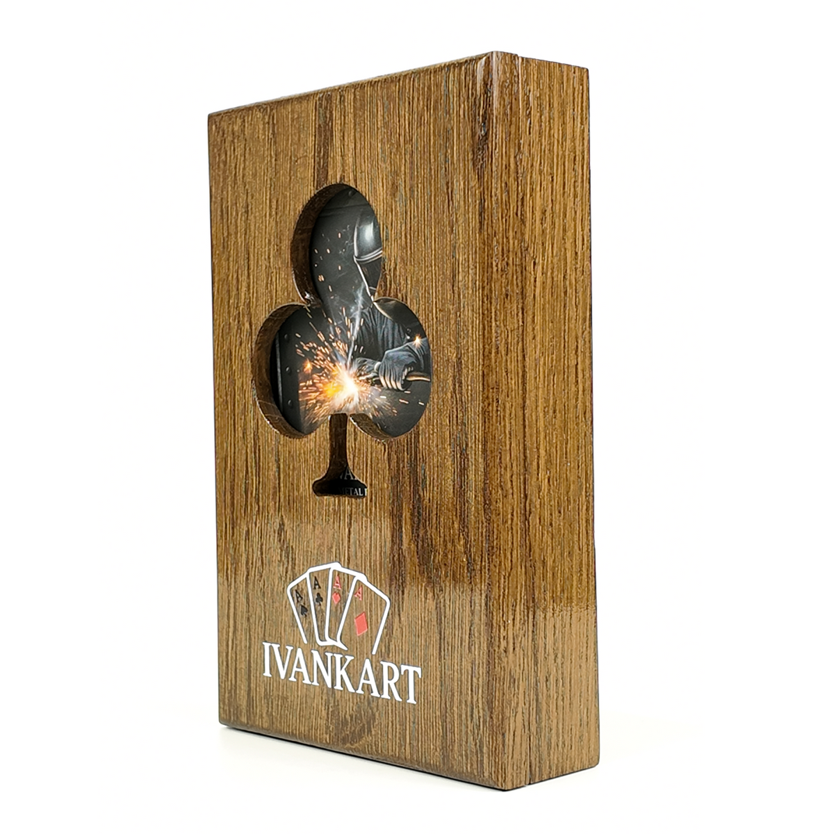 Ductfitter Collector Set Oak Case Walnut + Metal Deck by Ivankart