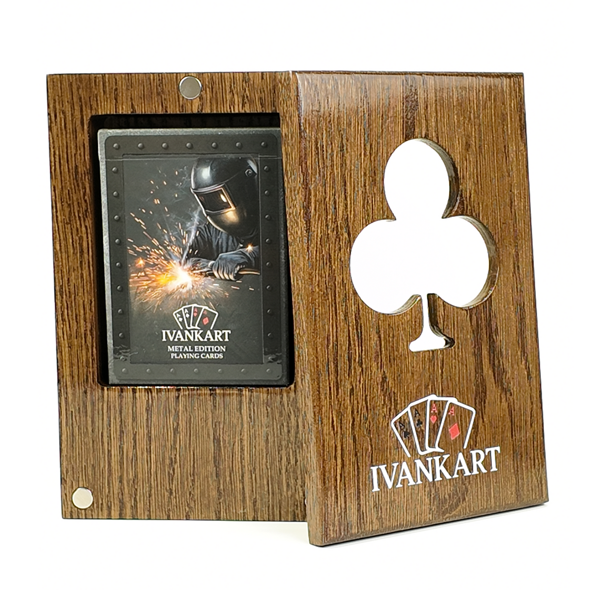 Ductfitter Collector Set Oak Case Walnut + Metal Deck by Ivankart