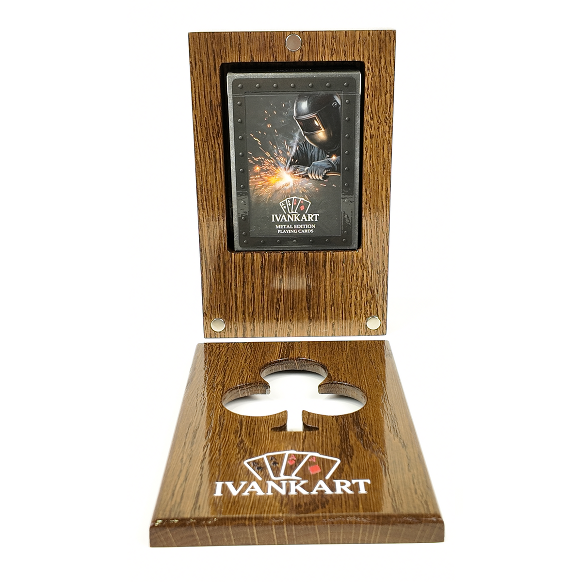 Ductfitter Collector Set Oak Case Walnut + Metal Deck by Ivankart