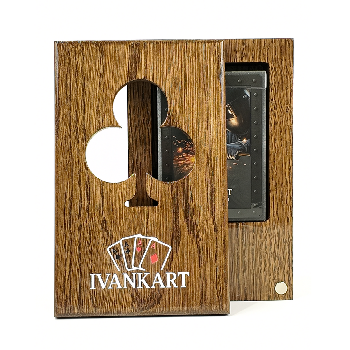 Ductfitter Collector Set Oak Case Walnut + Metal Deck by Ivankart