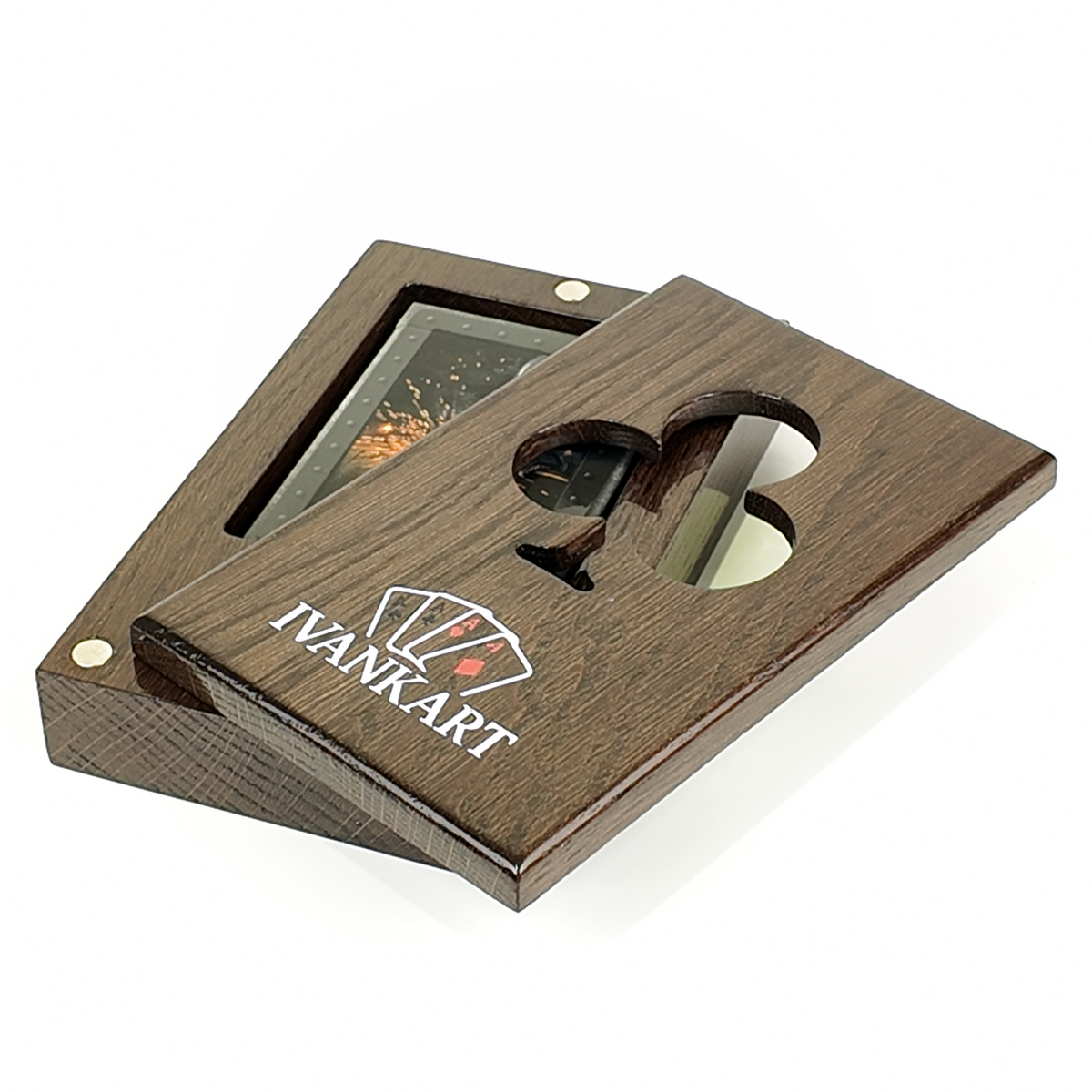 Ductfitter Collector Set Oak Case Wenge + Metal Deck by Ivankart