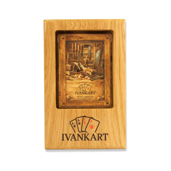 Set Oak Duo Case + 2 Decks naar Keuze