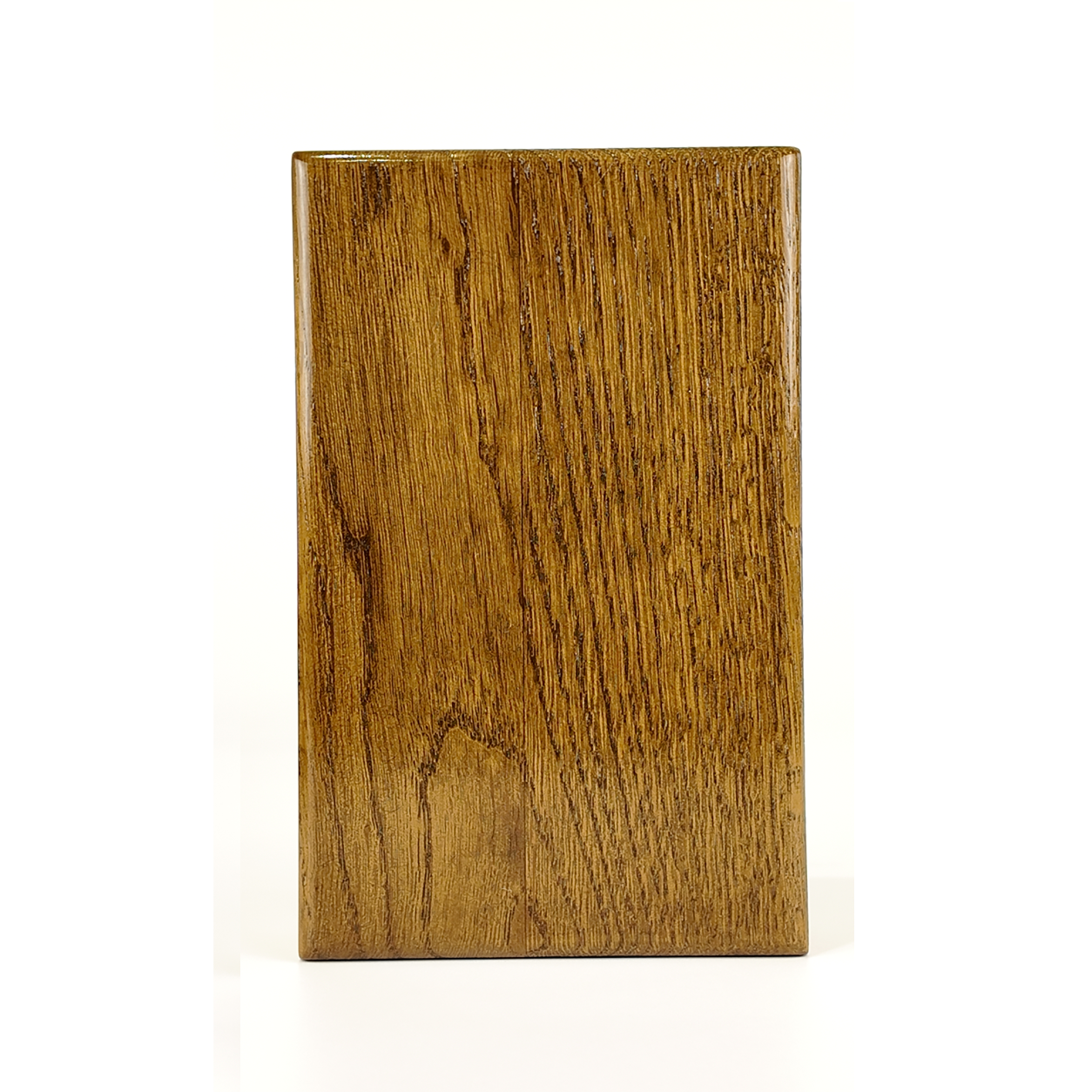 Single Deck Display Oak Case Walnut for Playing Cards