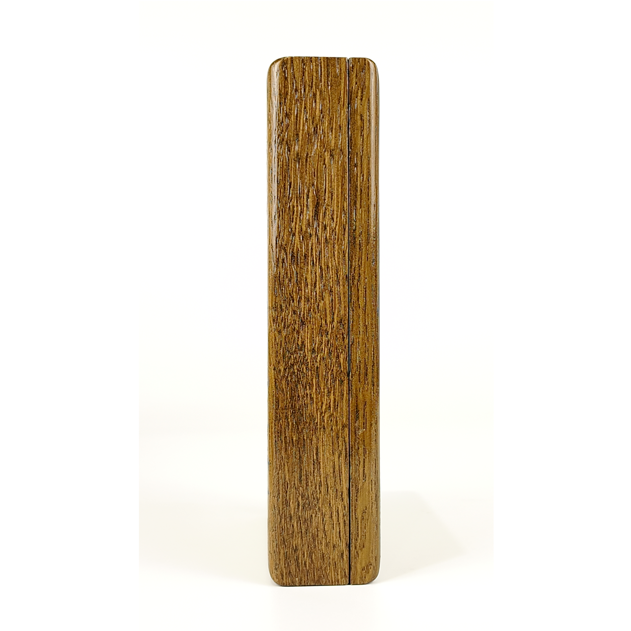 Single Deck Display Oak Case Walnut for Playing Cards