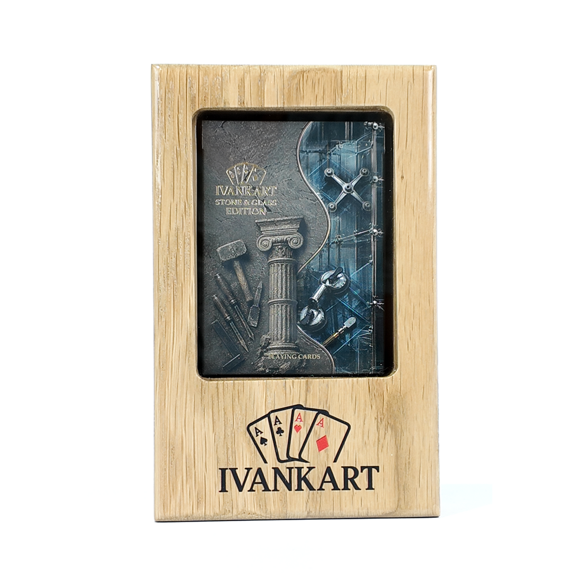 Glazier Collector Set Oak Case Nordic + Stone&Glass Deck by Ivankart