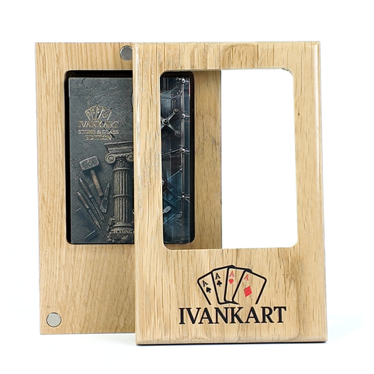 Glazier Collector Set Oak Case Nordic + Stone&Glass Deck by Ivankart