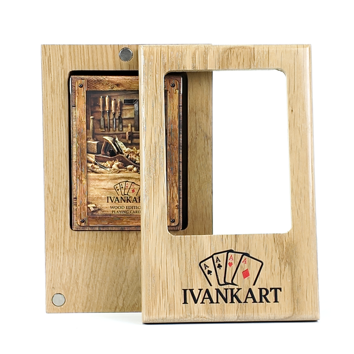 Glazier Collector Set Oak Case Nordic + Wood Deck by Ivankart