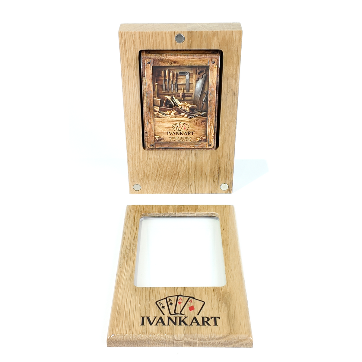 Glazier Collector Set Oak Case Nordic + Wood Deck by Ivankart