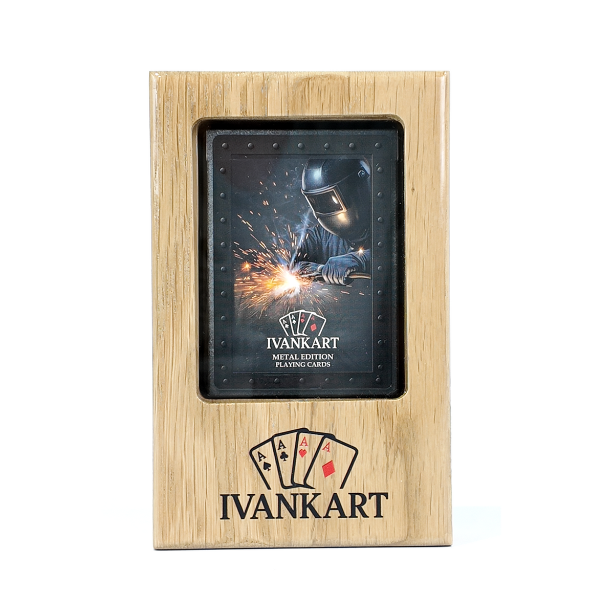 Glazier Collector Set Oak Case Nordic + Metal Deck by Ivankart
