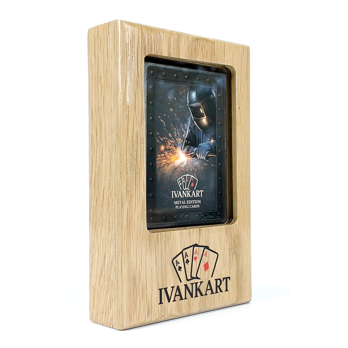 Glazier Collector Set Oak Case Nordic + Metal Deck by Ivankart