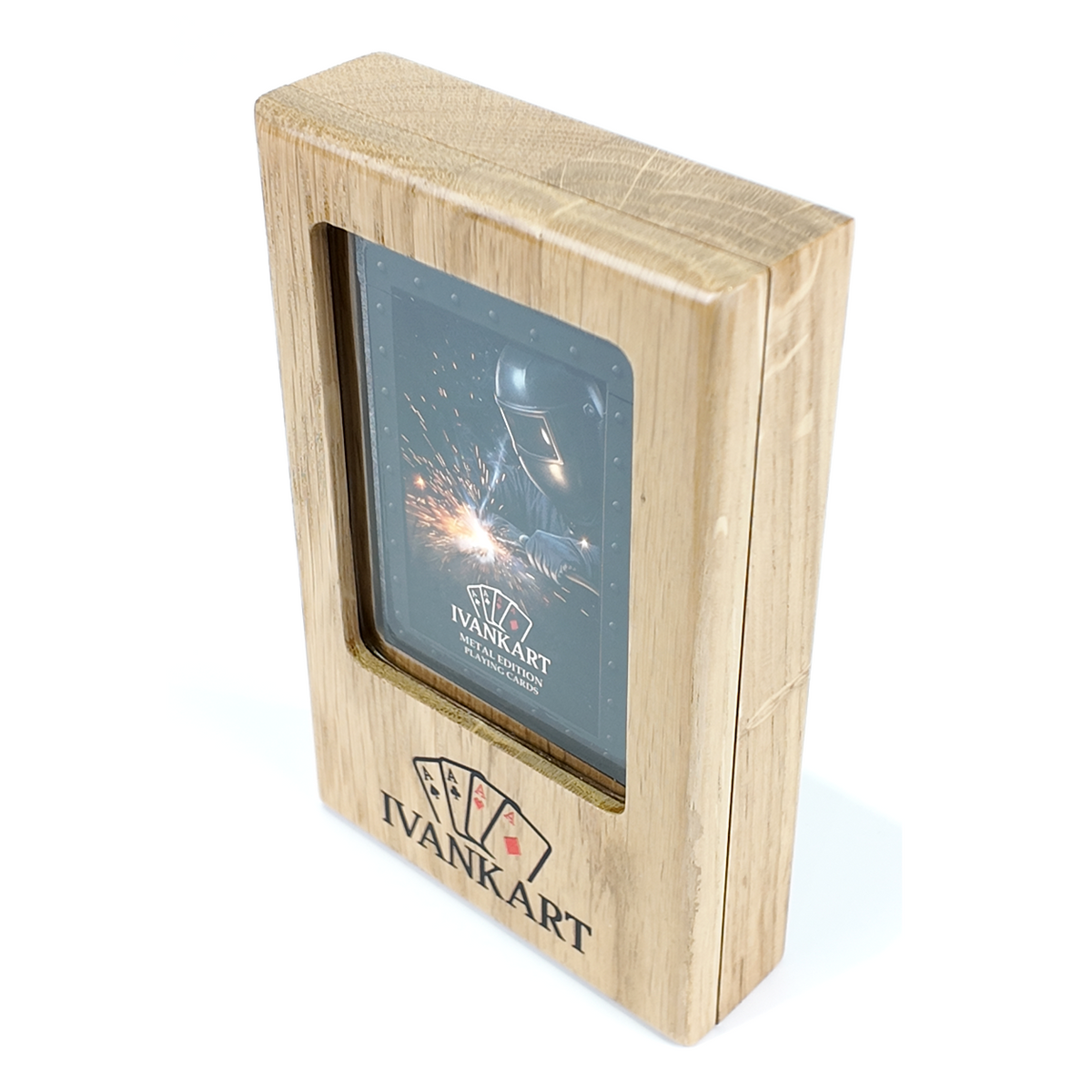 Glazier Collector Set Oak Case Nordic + Metal Deck by Ivankart