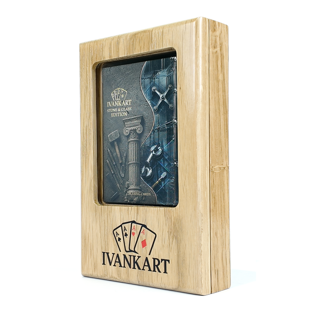Glazier Collector Set Oak Case Nordic + Stone&Glass Deck by Ivankart