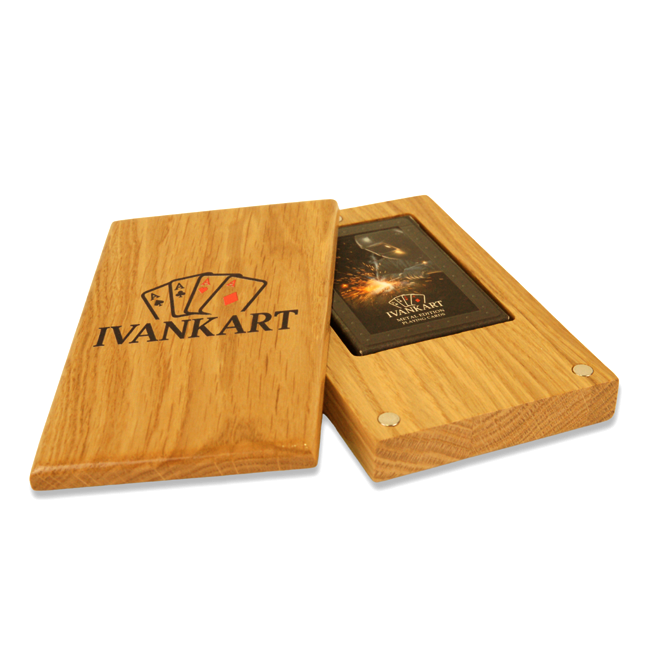 Set Oak Duo Case + 2 Decks Ihrer Wahl