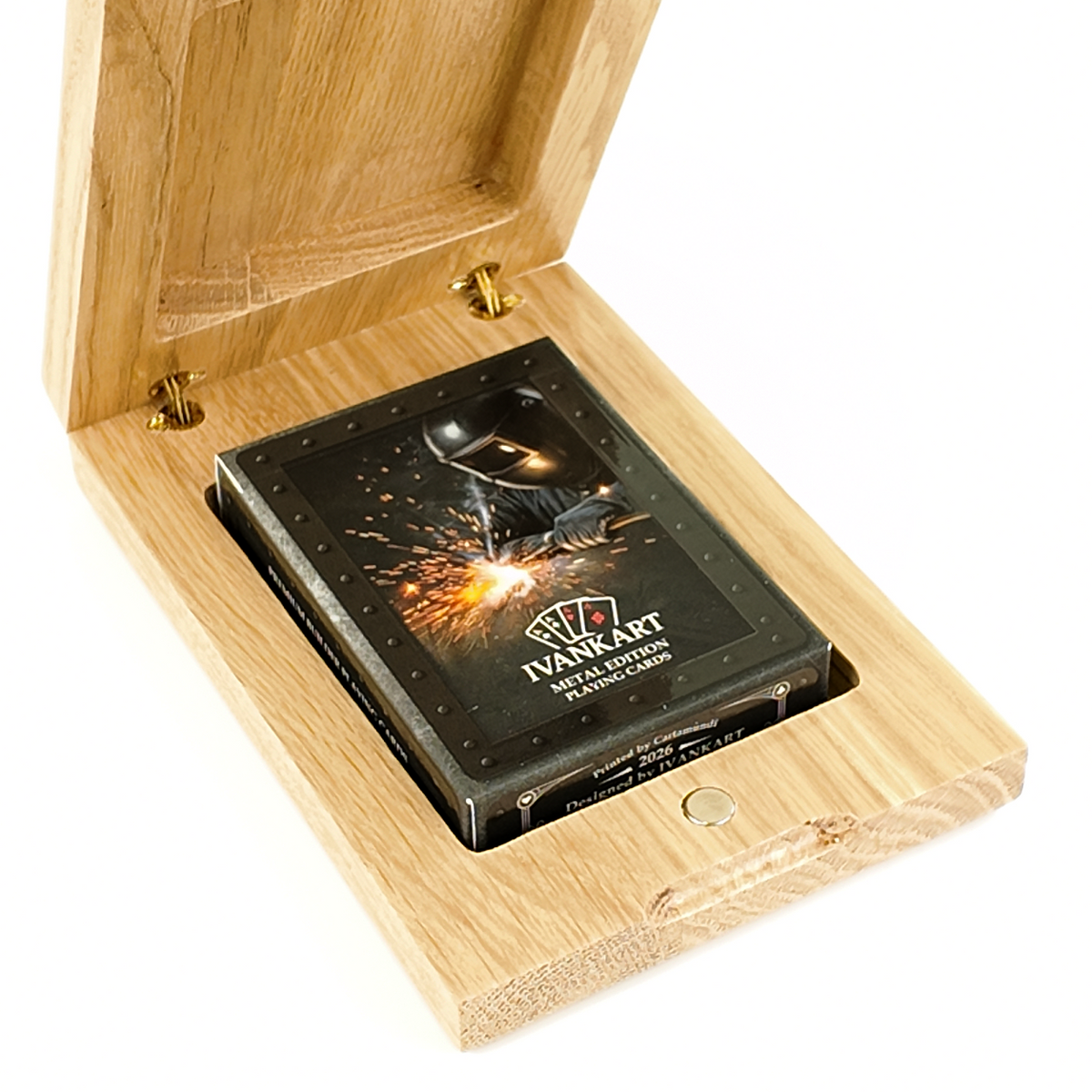 Welder Collector Set Oak Case Nordic + Metal Deck by Ivankart
