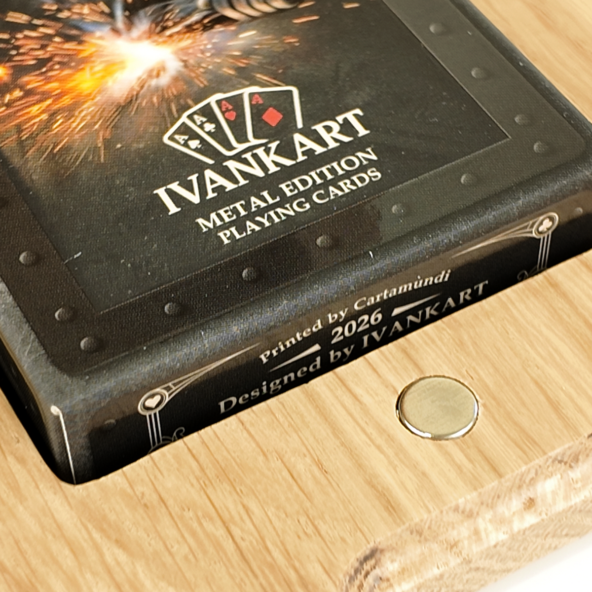 Welder Collector Set Oak Case Nordic + Metal Deck by Ivankart