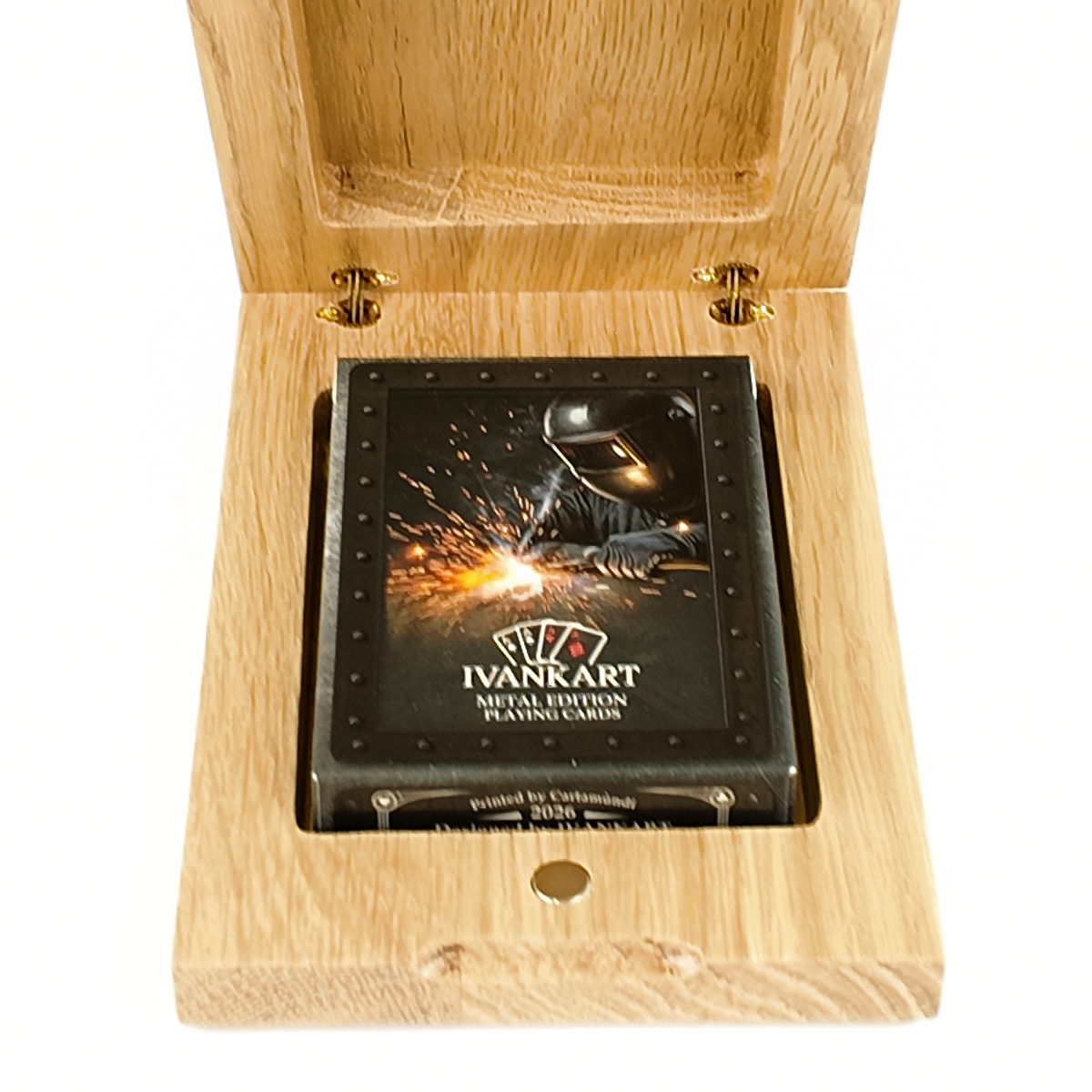 Welder Collector Set Oak Case Nordic + Metal Deck by Ivankart