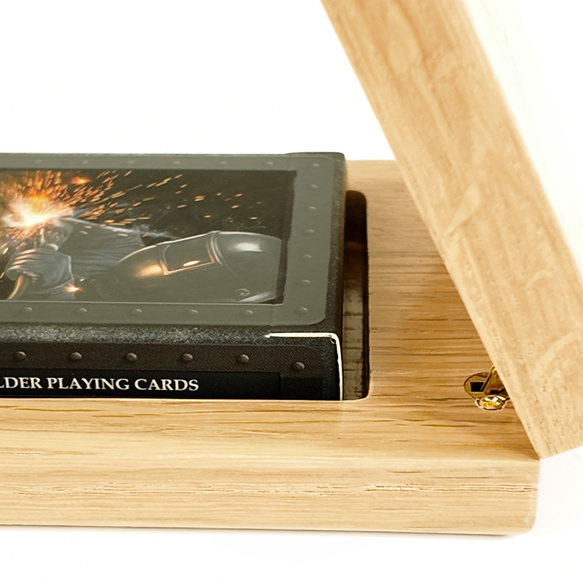 Welder Collector Set Oak Case Nordic + Metal Deck by Ivankart