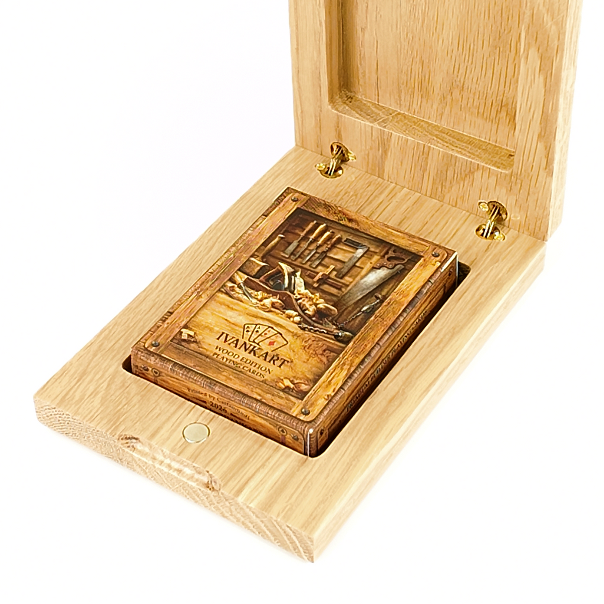 Welder Collector Set Oak Case Nordic + Wood Deck by Ivankart