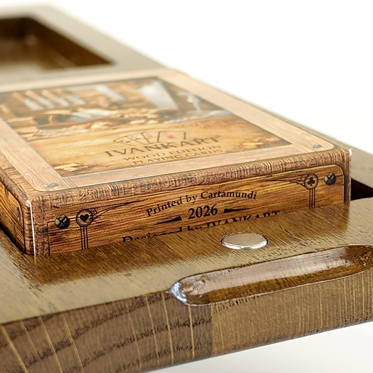 Welder Collector Set Oak Case Walnut + Wood Deck by Ivankart