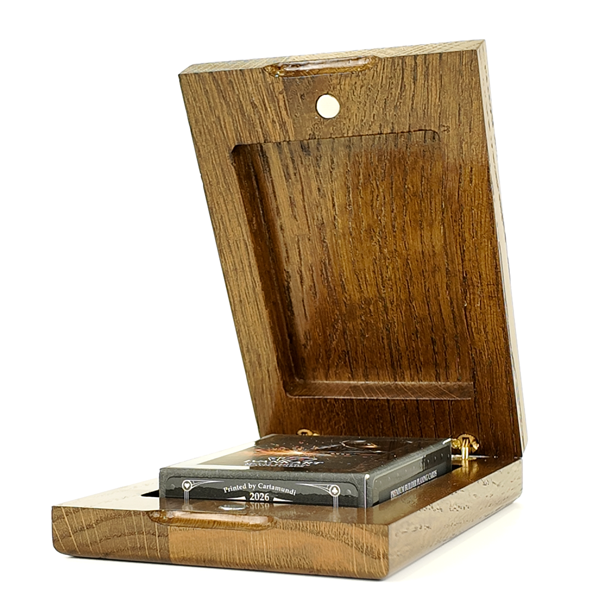 Welder Collector Set Oak Case Walnut + Metal Deck by Ivankart