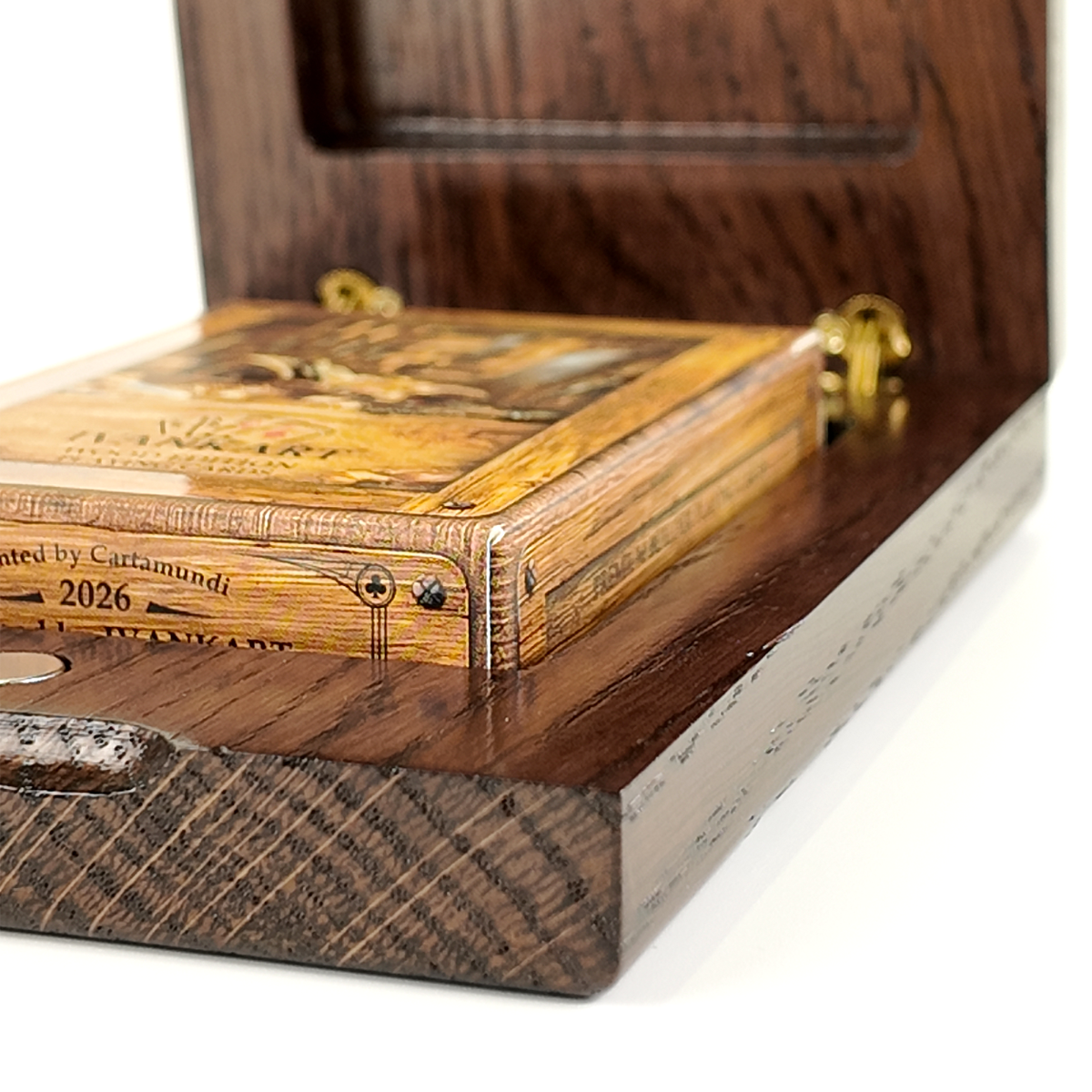 Welder Collector Set Oak Case Wenge + Wood Deck by Ivankart