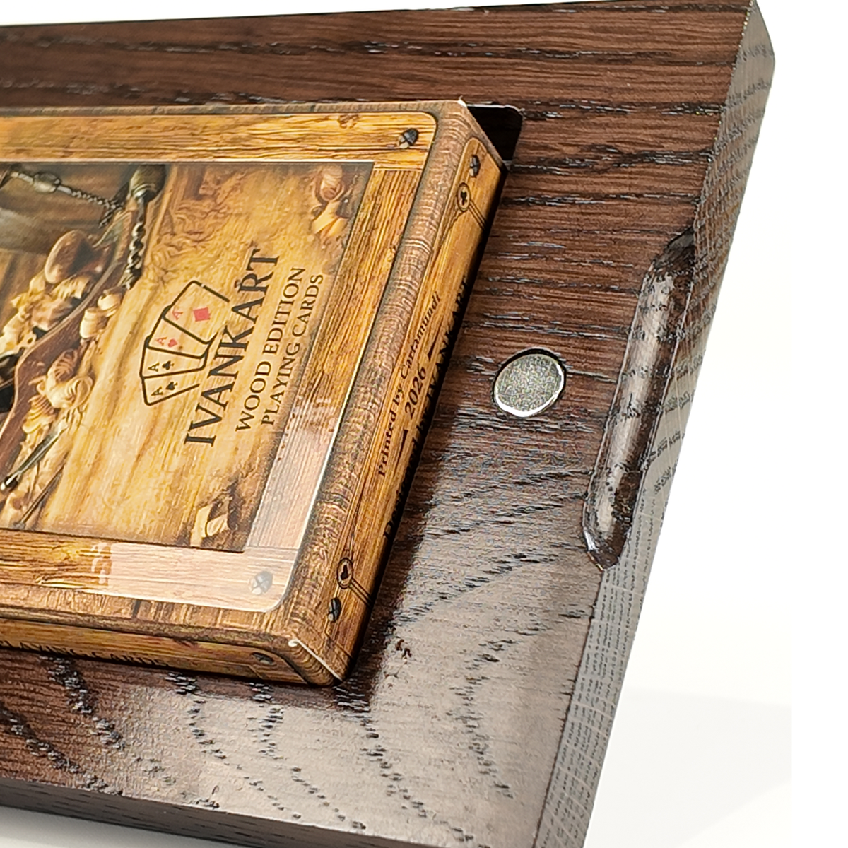 Welder Collector Set Oak Case Wenge + Wood Deck by Ivankart