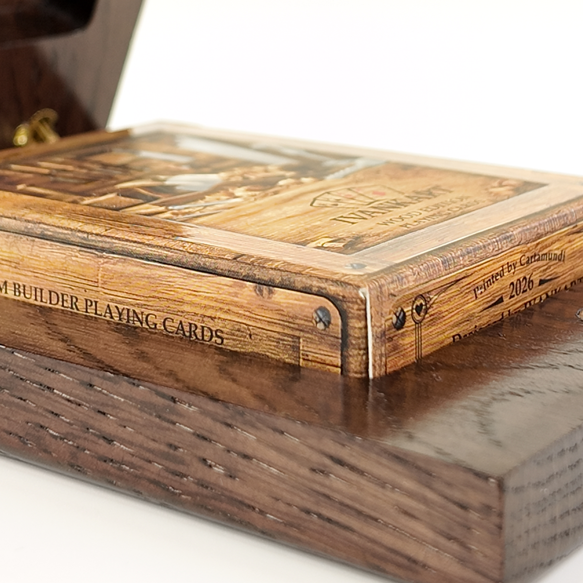 Welder Collector Set Oak Case Wenge + Wood Deck by Ivankart