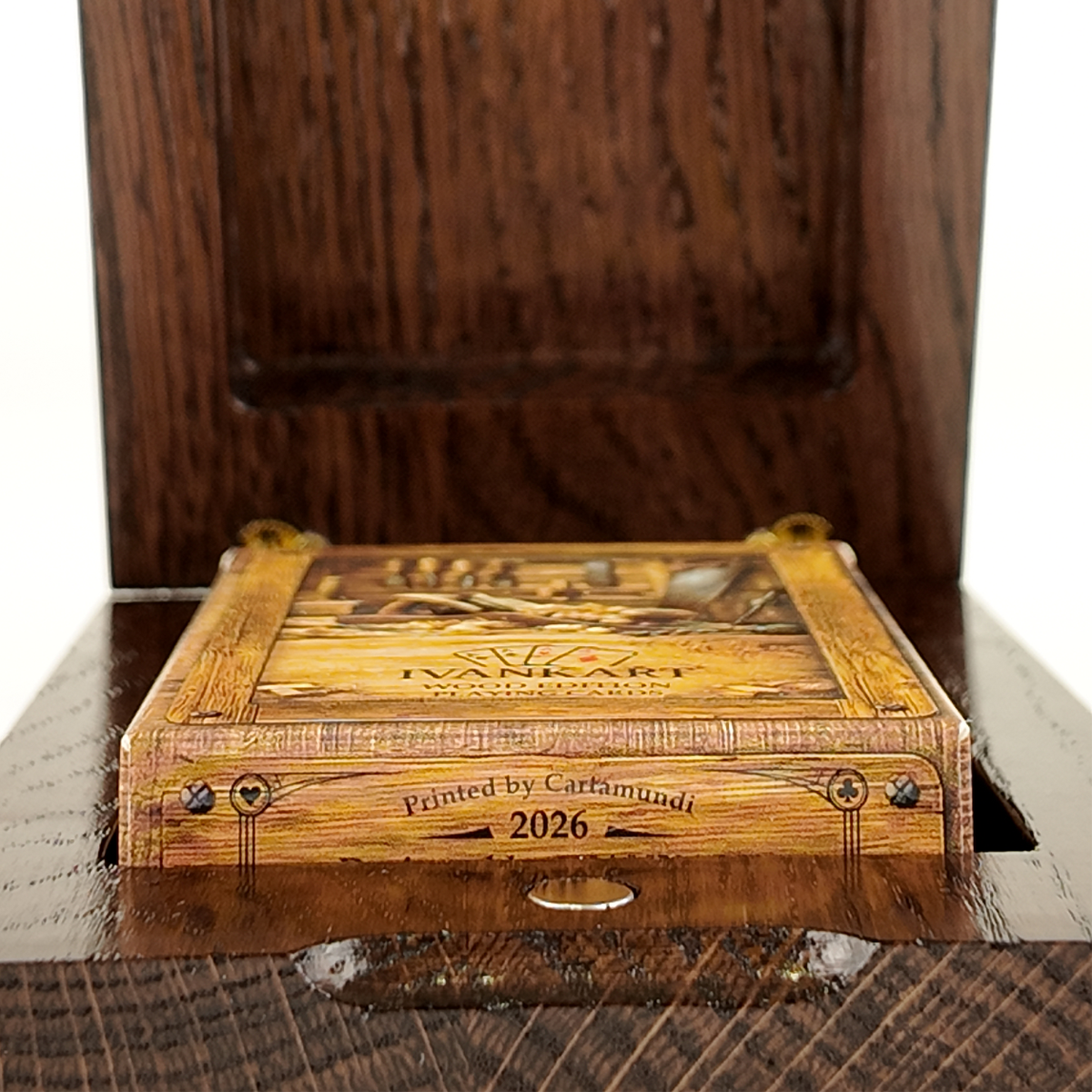 Welder Collector Set Oak Case Wenge + Wood Deck by Ivankart