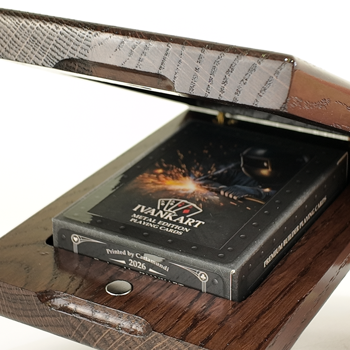 Welder Collector Set Oak Case Wenge + Metal Deck by Ivankart