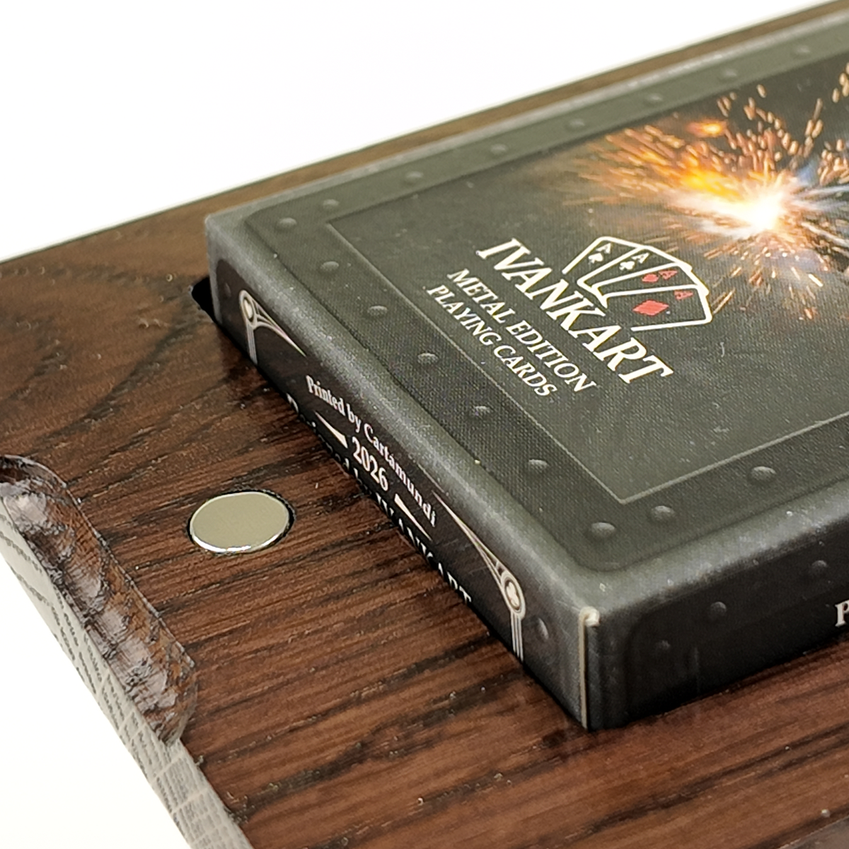 Welder Collector Set Oak Case Wenge + Metal Deck by Ivankart