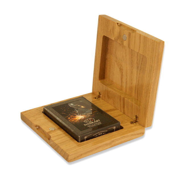 Set Oak Duo Case + 2 Decks naar Keuze
