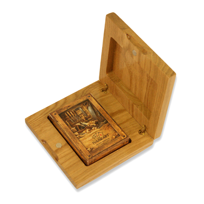 Set Oak Duo Case + 2 Decks naar Keuze
