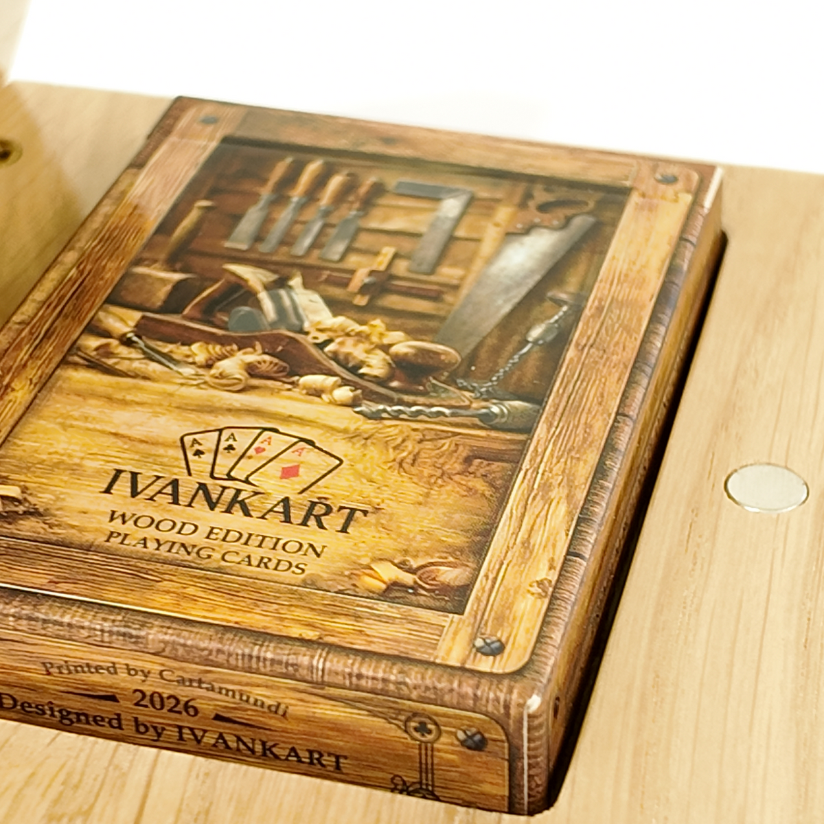 Mason Collector Set Oak Case Nordic + Wood Deck by Ivankart