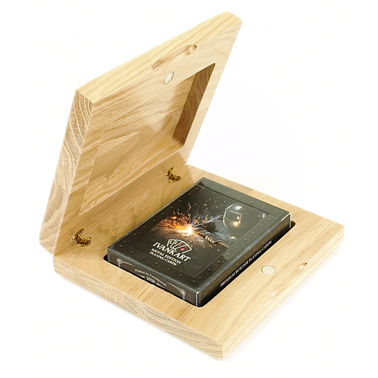 Mason Collector Set Oak Case Nordic + Metal Deck by Ivankart