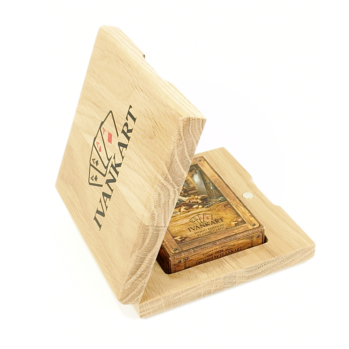 Mason Collector Set Oak Case Nordic + Wood Deck by Ivankart