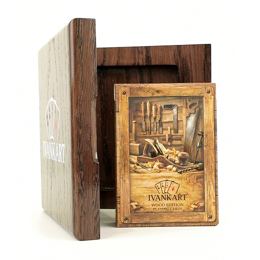 Mason Collector Set Oak Case Wenge + Wood Deck by Ivankart
