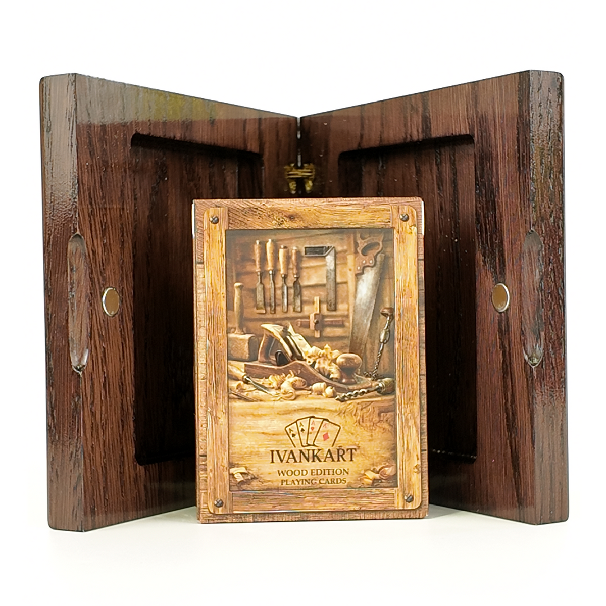 Mason Collector Set Oak Case Wenge + Wood Deck by Ivankart
