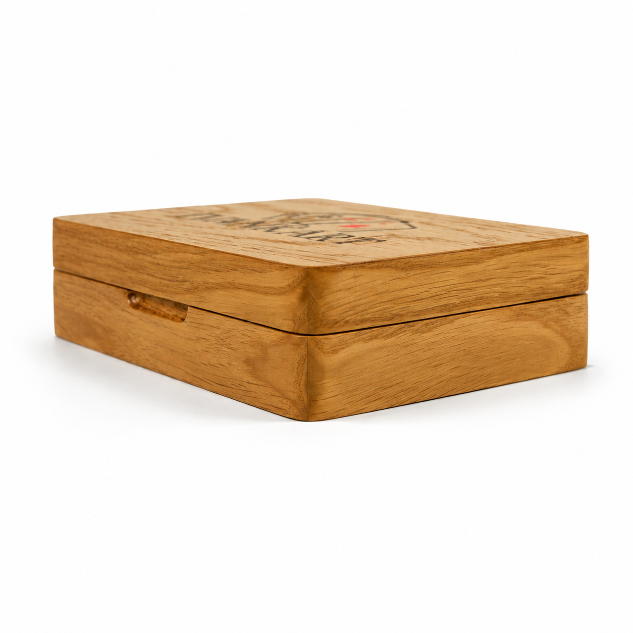 Oak Duo Book-Style Case for Playing Cards