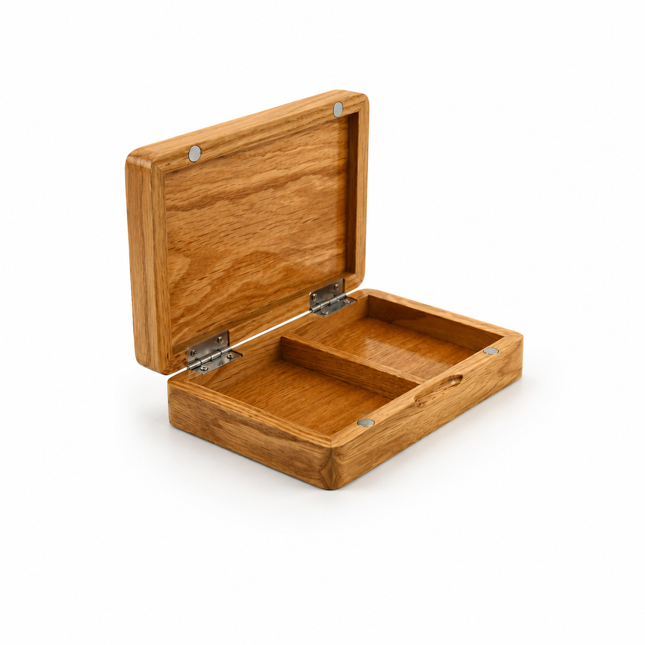 Oak Duo Book-Style Case for Playing Cards