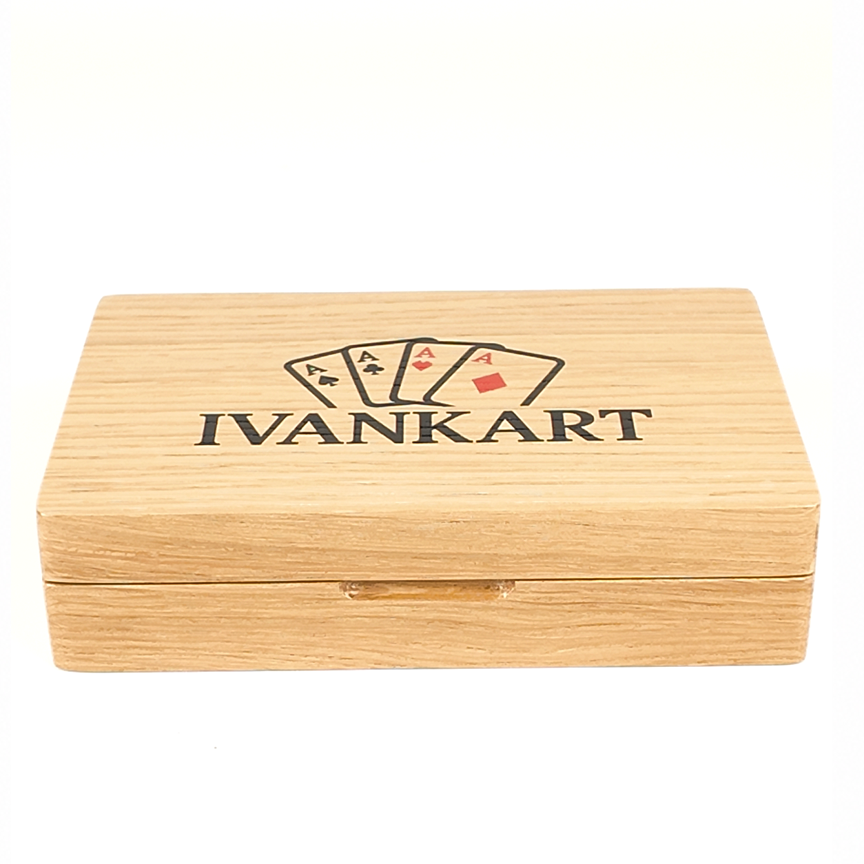 Oak Duo Book-Style Case Nordic for Playing Cards