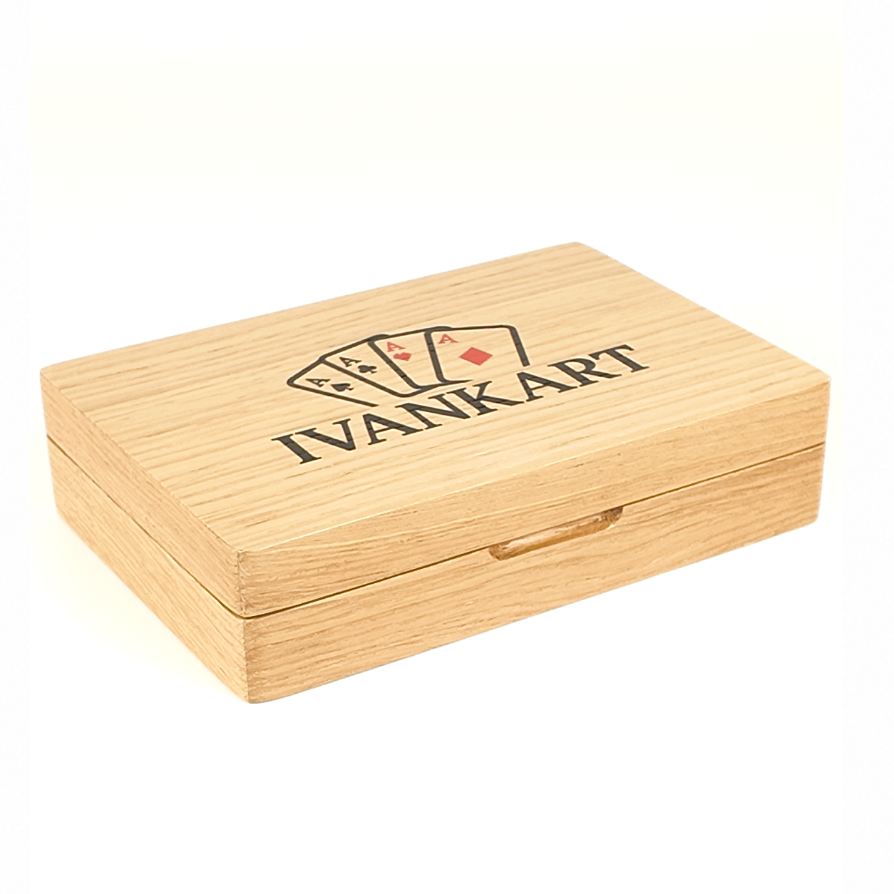 Oak Duo Book-Style Case Nordic for Playing Cards