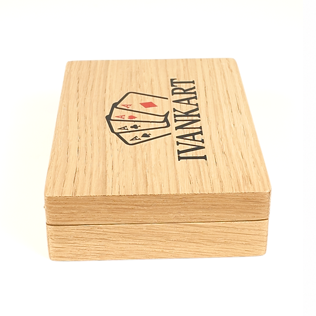 Oak Duo Book-Style Case Nordic for Playing Cards