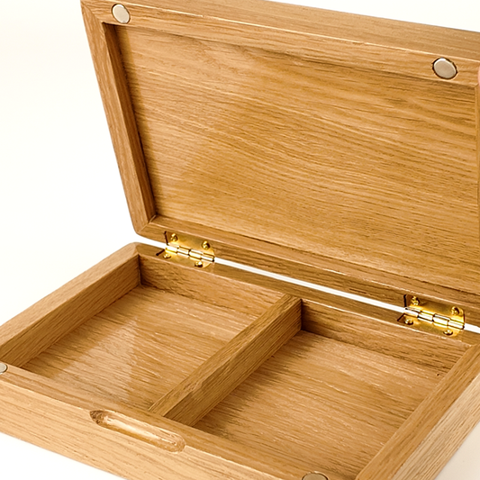 Architect Oak Duo Book-Style Case Nordic for Playing Cards