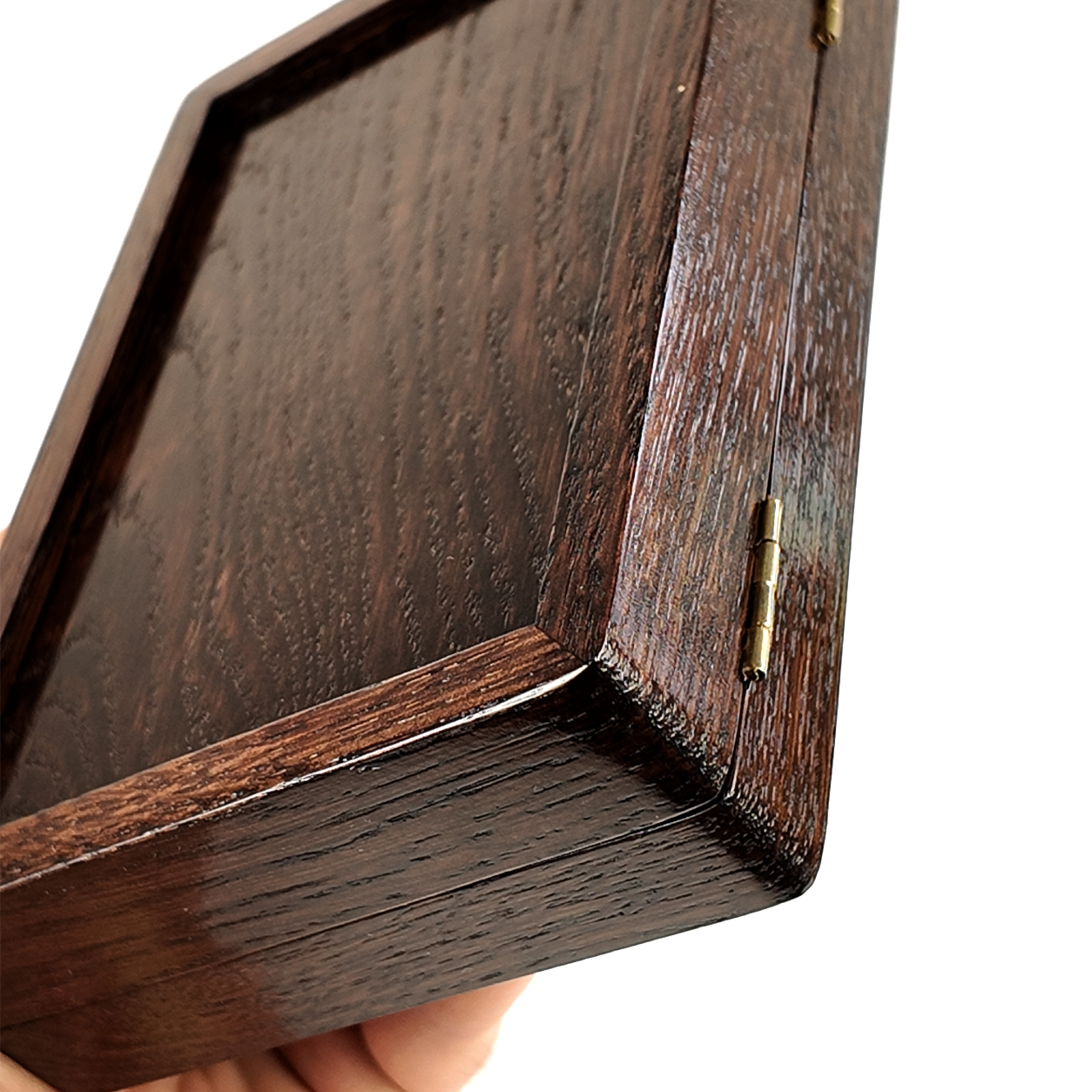 Oak Duo Book-Style Case Wenge for Playing Cards