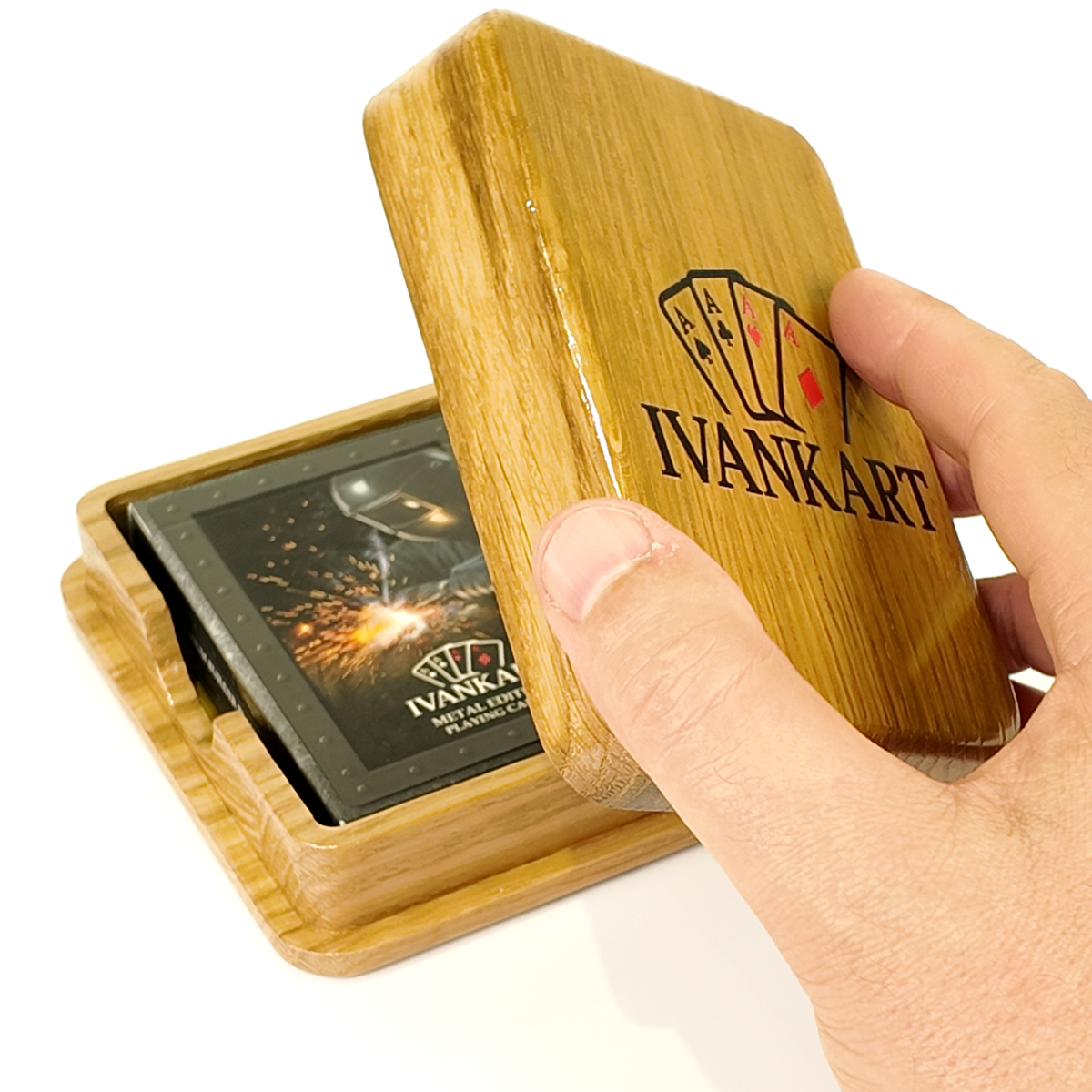 Installer Collector Set Oak Case Natur + Metal Deck by Ivankart