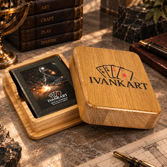 Installer Collector Set Oak Case Natur + Metal Deck by Ivankart